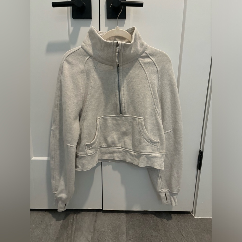 Lululemon Scuba Oversized Funnel-Neck Half Zip